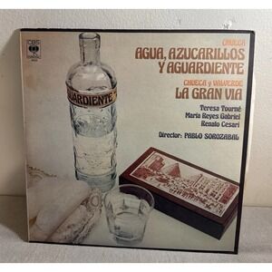 Chueca Y Valverde Agua Azucarillos Y Aguardiente La Gran Via S 20152 VG LP #1195
